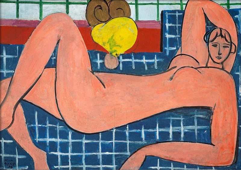 Stort liggande naken - Henri Matisse