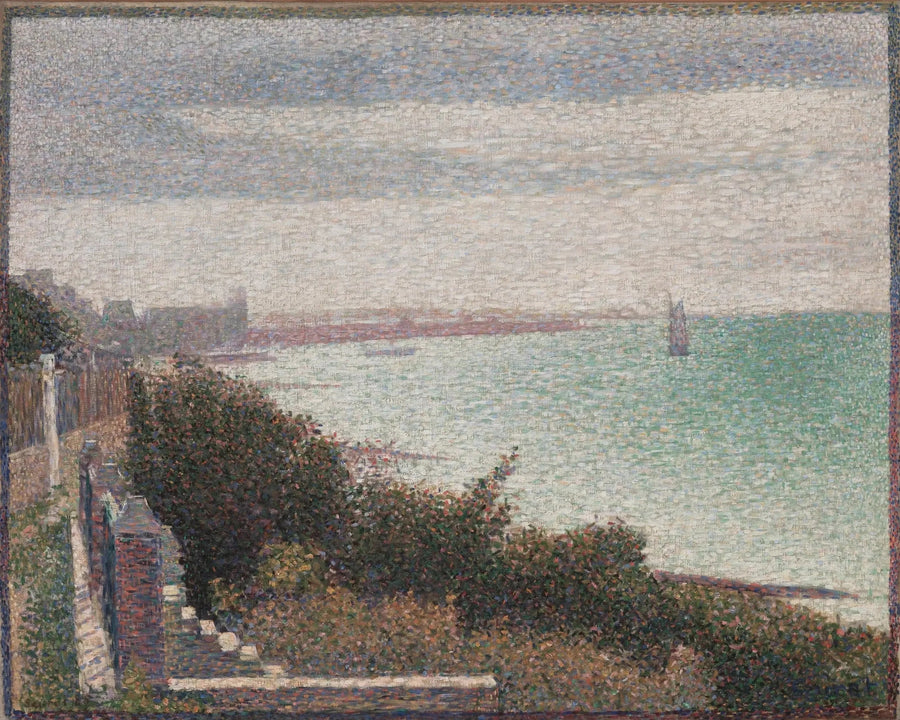 Grandcamp, en kväll - Georges Seurat