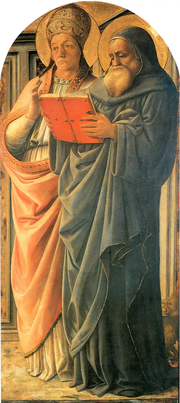 Gregory och Jerome, Kyrkans läkare - Fra Filippo Lippi