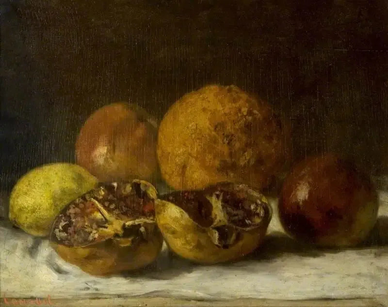 Handgranater - Gustave Courbet