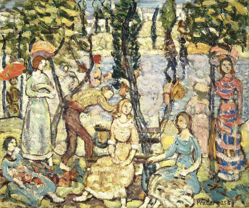 Figurgrupp - Maurice Prendergast