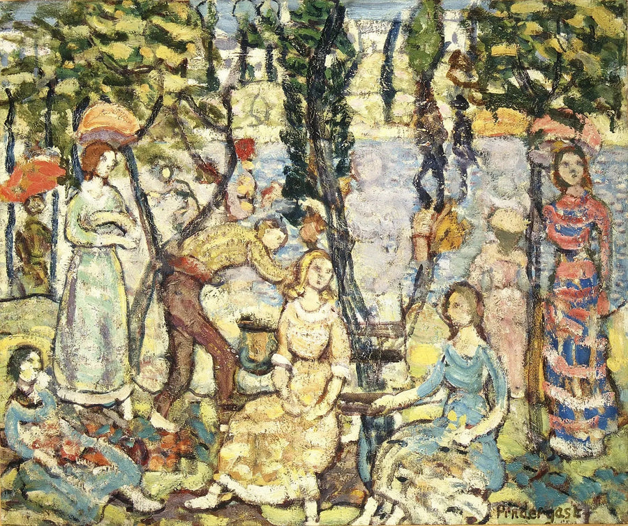 Figurgrupp - Maurice Prendergast