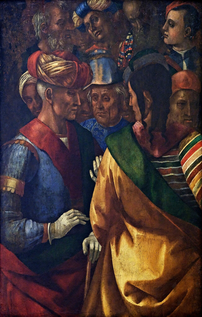 Fjorton figurer grupp - Luca Signorelli