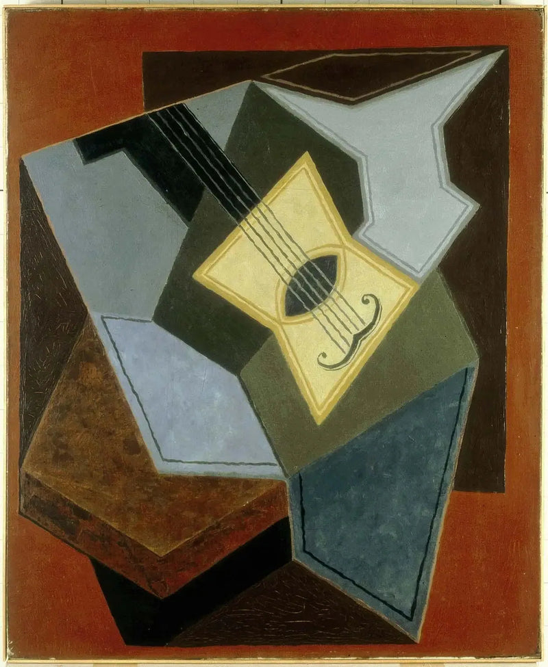 Gitarr och fruktskål - Juan Gris