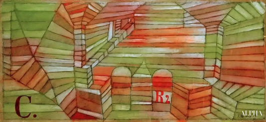 Hall C Entrée R 2 - Paul Klee - Reproductions de tableaux et peintures haut de gamme