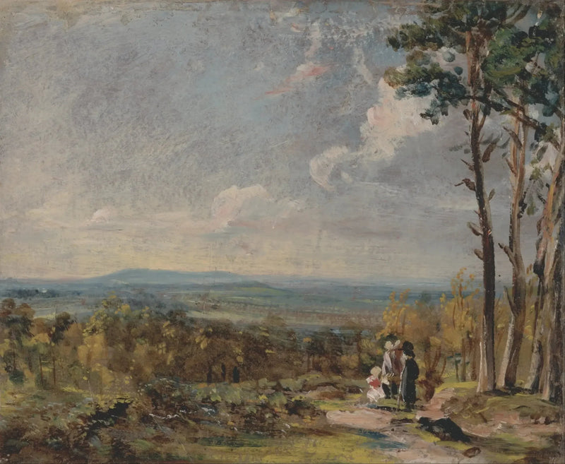 Hampstead Heath mot Harrow - John Constable