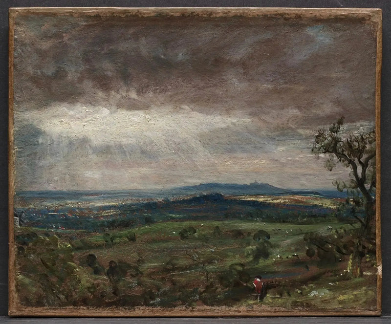 Hampstead Heath, vy mot Harrow - John Constable