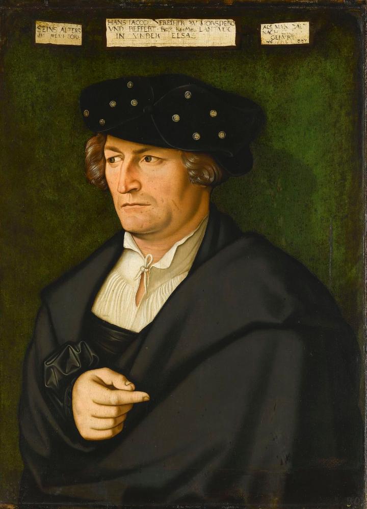 Hans Jacob Freiherr zu Morsperg och Beffert - Hans Baldung Grien