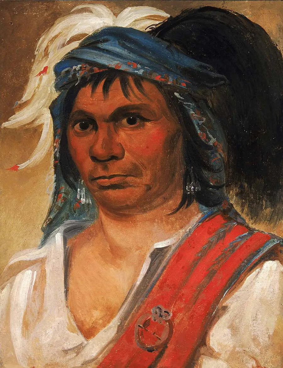 Hard Hickory, en vänlig man - George Catlin