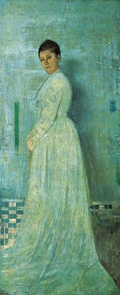 Harmoni i vitt och blått - James Abbott McNeill Whistler