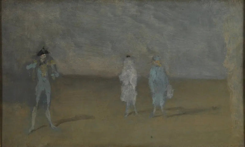 Harmoni i blått: duon - James Abbott McNeill Whistler