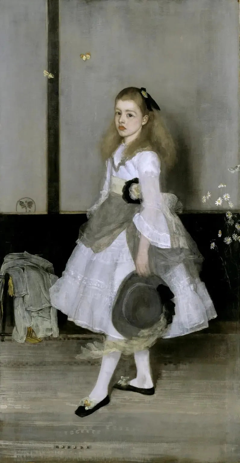 Harmoni i grått och grönt: Miss Cicely Alexander - James Abbott McNeill Whistler