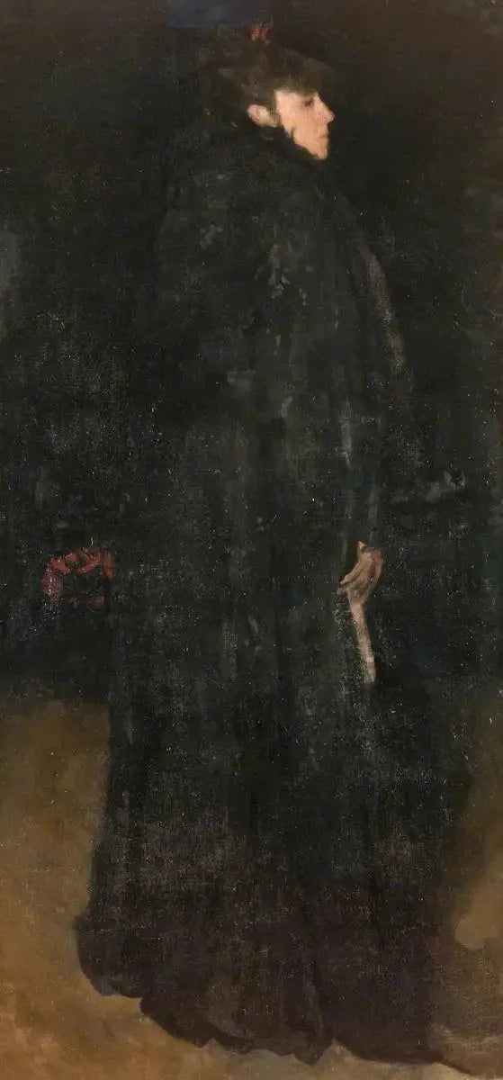 Harmoni i svart: Miss Ethel Philip - James Abbott McNeill Whistler