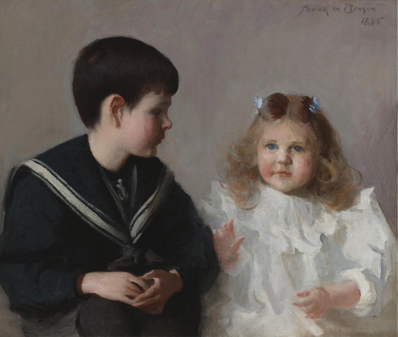 Harold D. Walker och Katherine M. Walker - Frank Weston Benson
