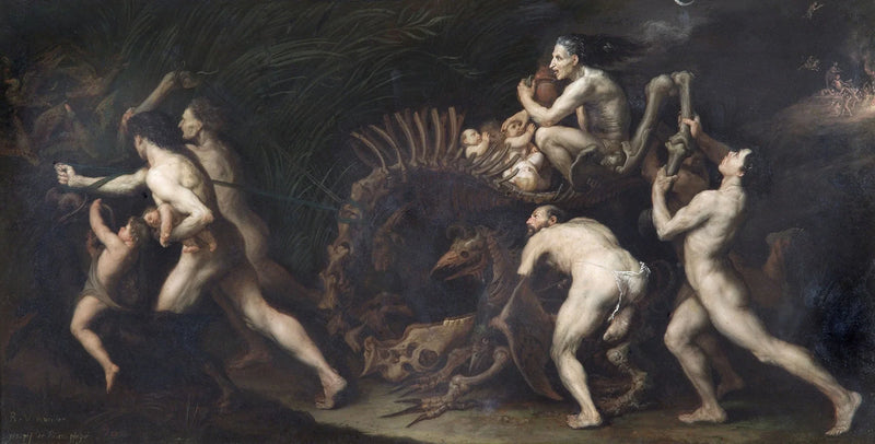 Hécate: Procession mot ett häxsabbat - Jusepe de Ribera