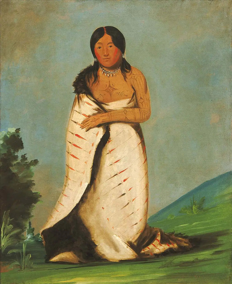 Hee-láh-dee, Fontaine Pure, Rökets Änka - George Catlin