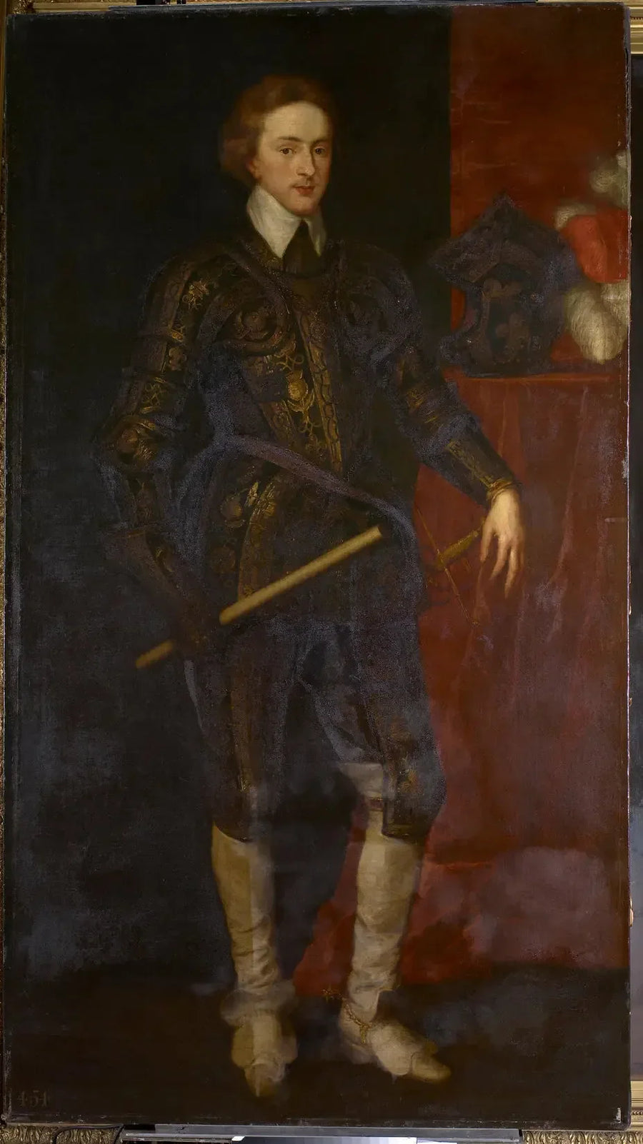 Henri, Gallesprins, son till Jakob I och VI (1594-1612) - Antoine van Dyck
