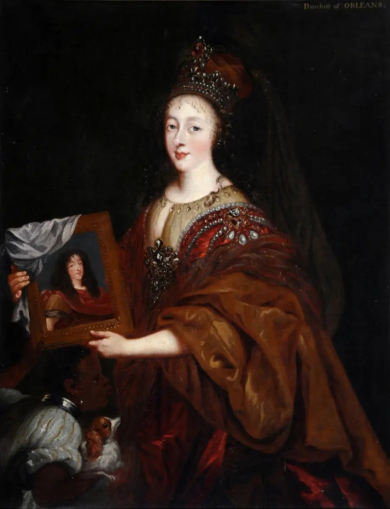Henriette Anne (1644–1670), hertiginna av Orléans - Jean Nocret