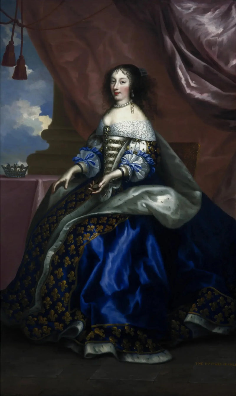 Henriette Anne, hertiginna av Orléans, 1644 - 1670. Femte dotter till Karl I - Jean Nocret