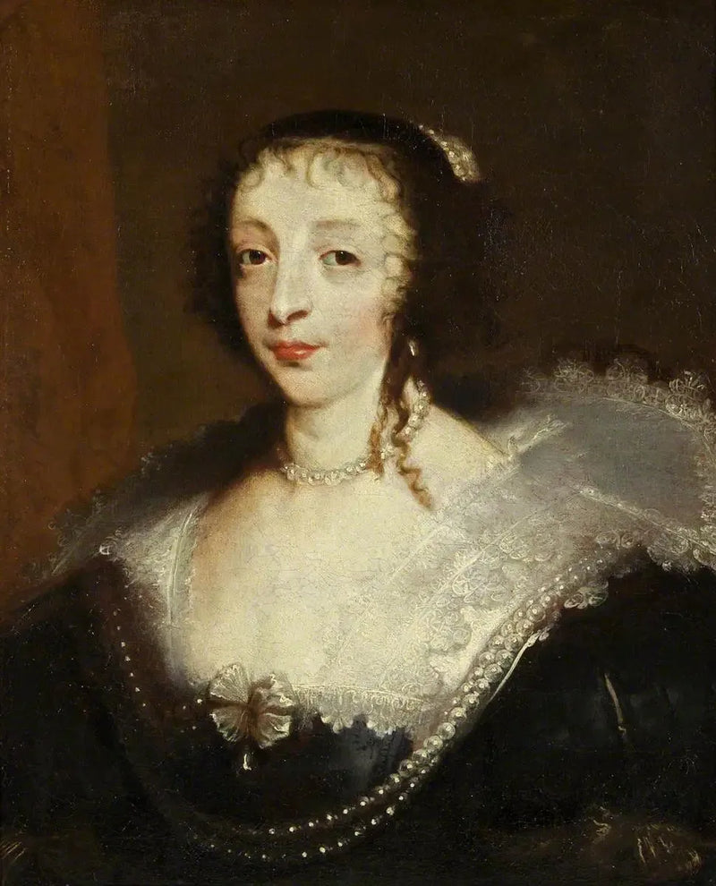 Henriette Marie (1609–1669), drottning av Karl I - Antoine van Dyck