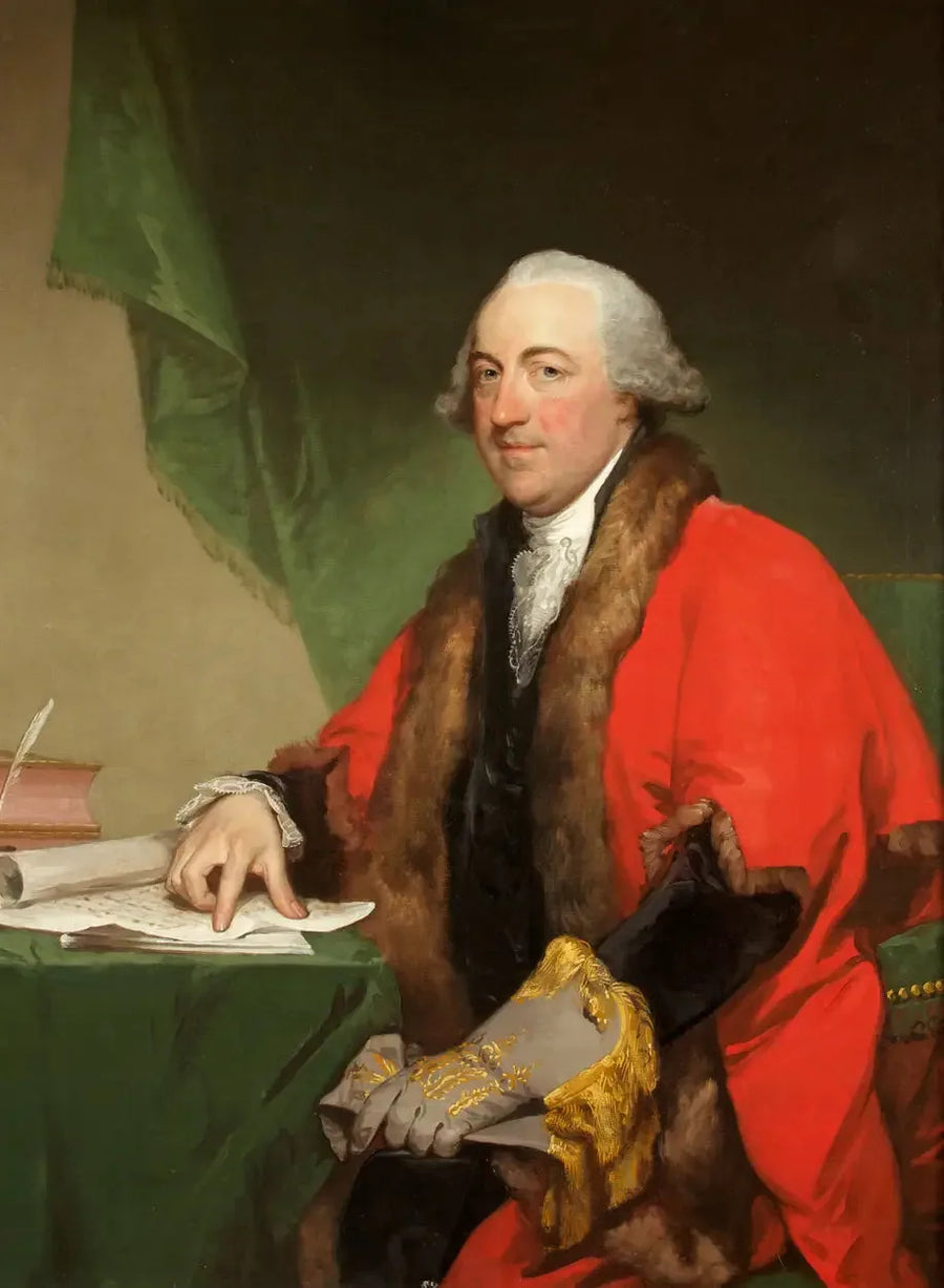 Henry Cruger, från New York, borgmästare i Bristol och ledare för Merchant Venturers Society, 1781 - Gilbert Stuart
