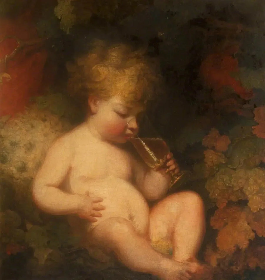 Henry George Herbert, senare 2:e earl of Carnarvon (1772-1833) i rollen som barn Bacchus - Joshua Reynolds