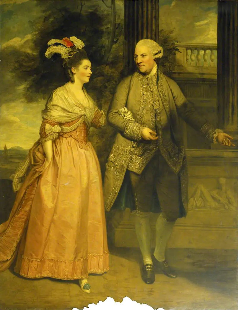 Henry Loftus, 1:e earl av Ely (1709-1783) och hans fru Frances Monroe, earlinna av Ely (död 1821) - Joshua Reynolds