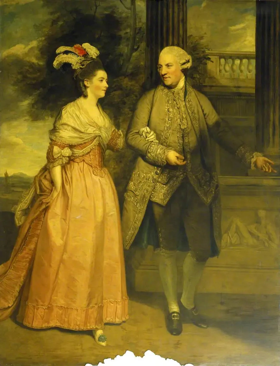 Henry Loftus, 1:e earl av Ely (1709-1783) och hans fru Frances Monroe, earlinna av Ely (död 1821) - Joshua Reynolds