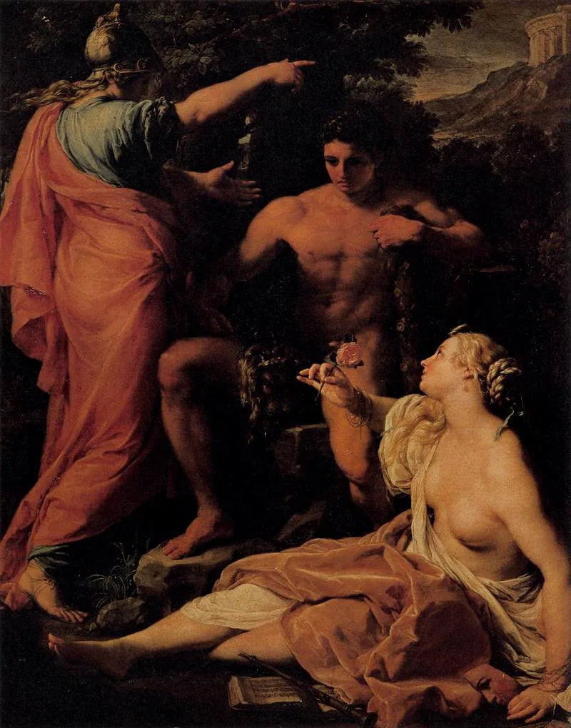 Herkules vid korsvägen - Pompeo Batoni