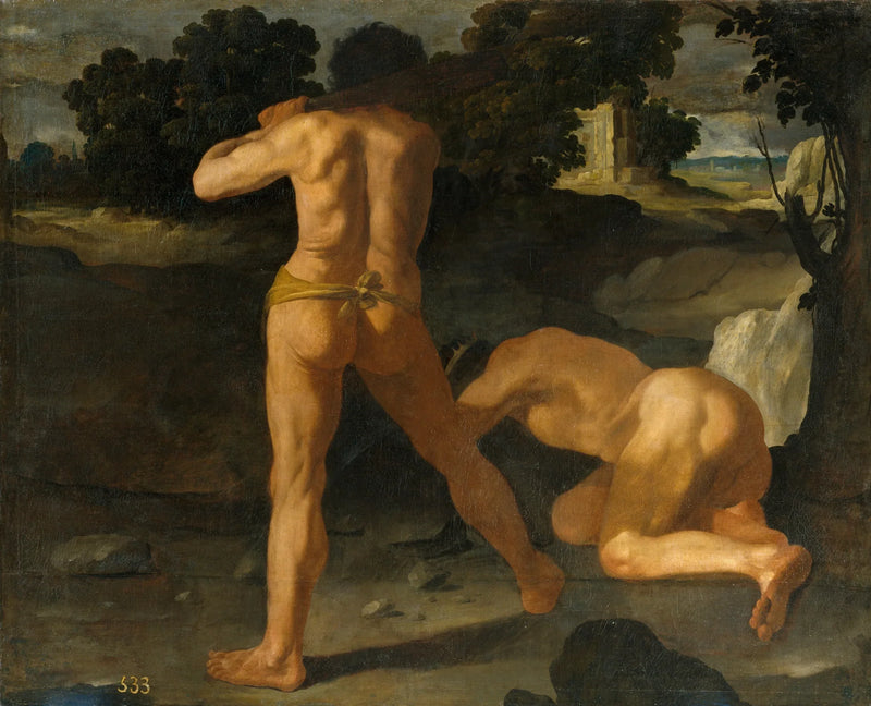 Herkules slår kung Géryon - Francisco de Zurbarán