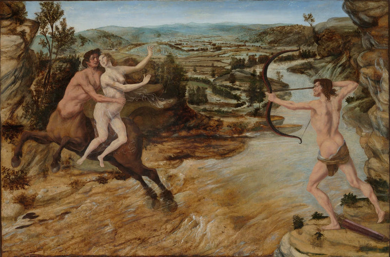 Herkules och Dejanira - Cosimo Tura