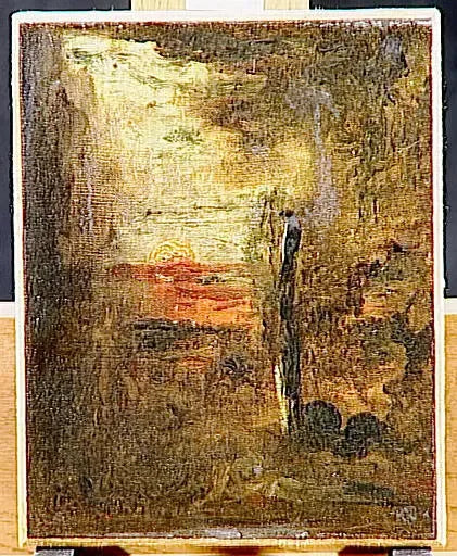 Herkules och Hydra av Lerne - Gustave Moreau