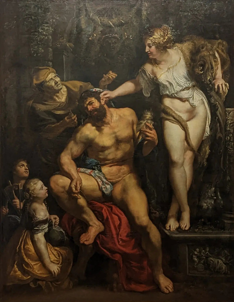 Herkules och Omphale - Peter Paul Rubens