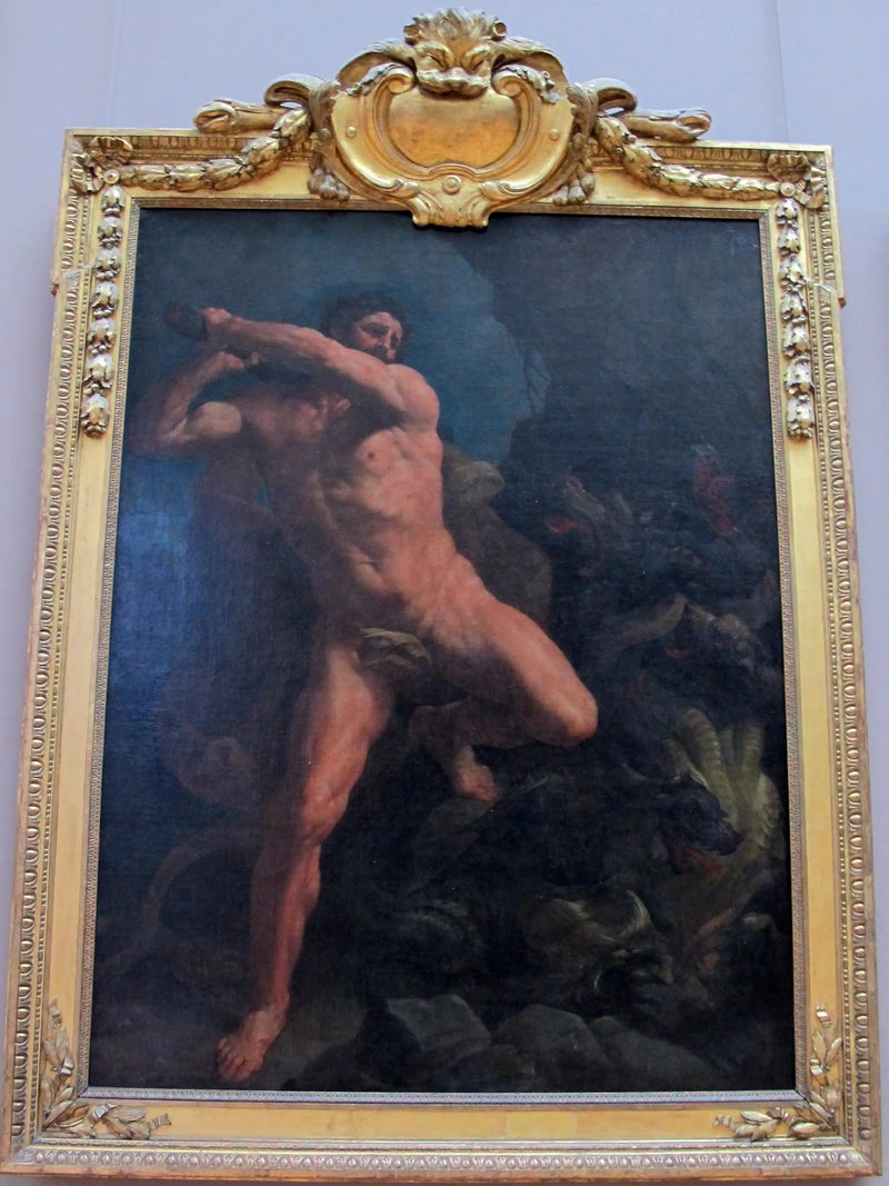 Herkules som slår Hydra från Lerna - Guido Reni