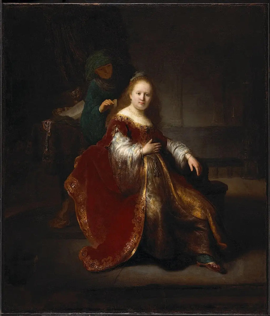 Hjältinna från Gamla Testamentet - Rembrandt