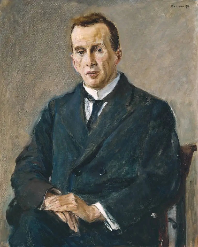 Herrporträtt Professor Cassirer - Max Liebermann