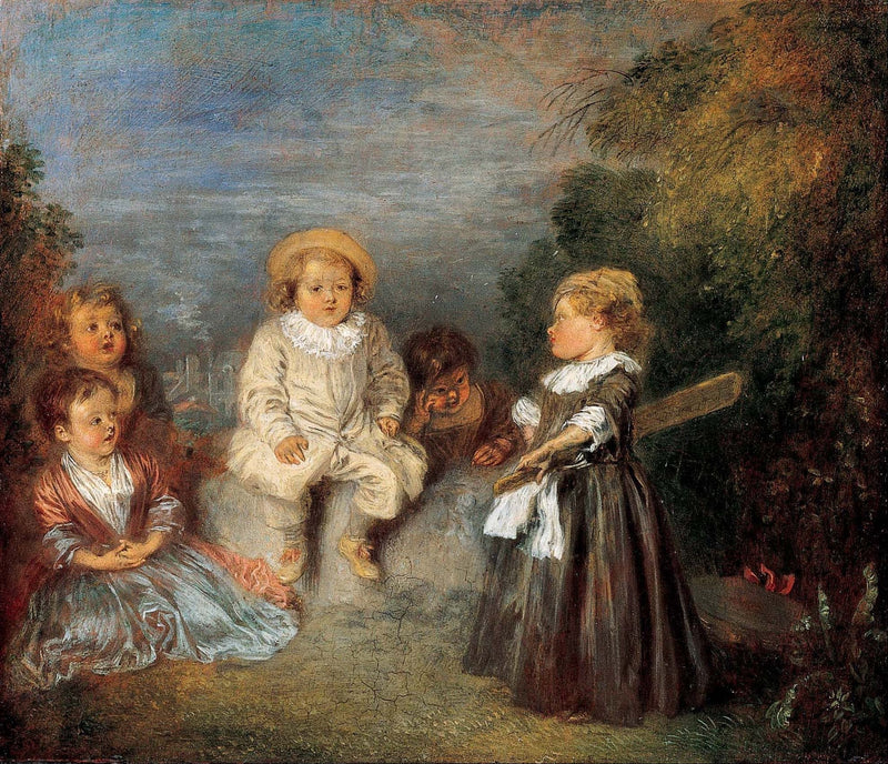 Lyckligt ålder! Gyllene ålder - Antoine Watteau