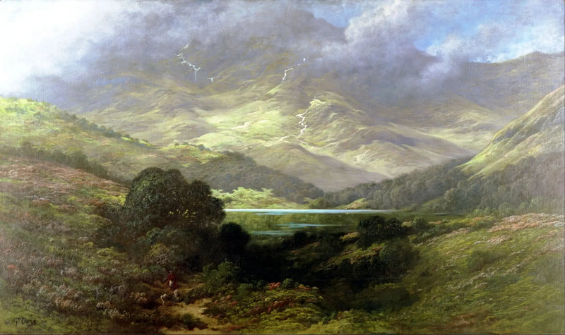 Skotska högländer - Gustave Doré