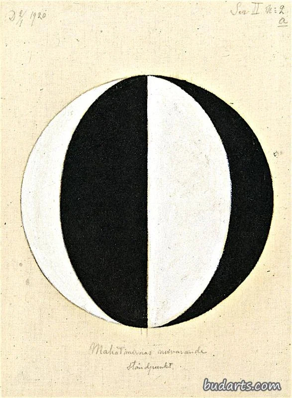 Point de vue actuel des Mahatmas, n° 2a - Hilma af Klint