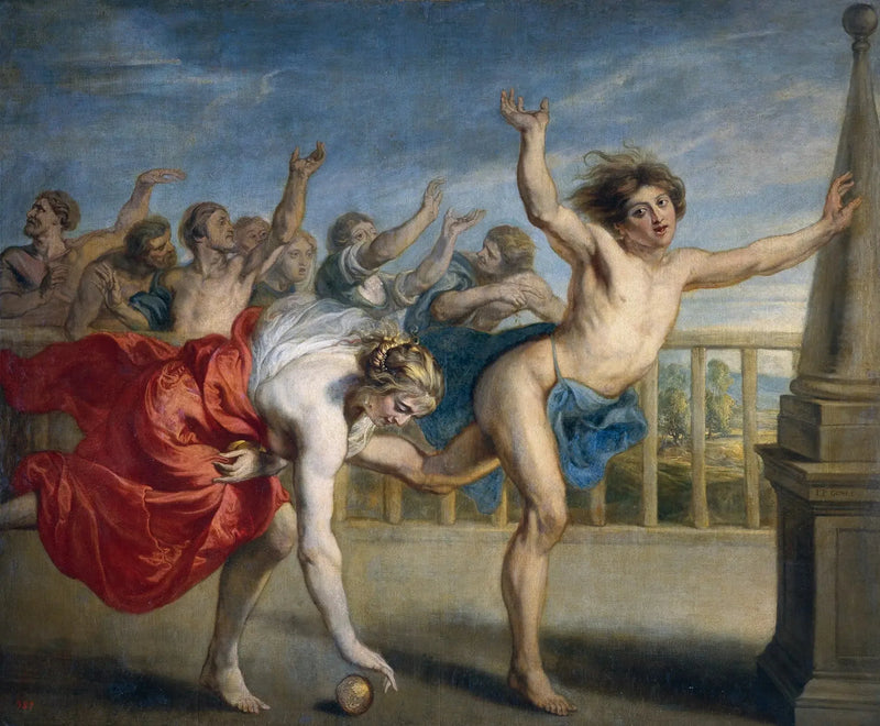 Hippomenes och Atalanta - Peter Paul Rubens