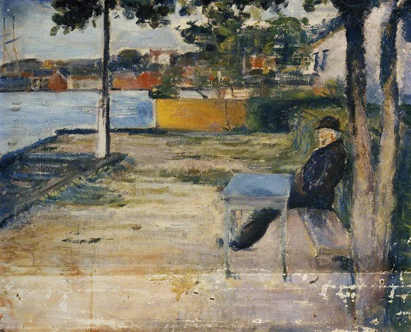 Hisøya nära Arendal - Edvard Munch