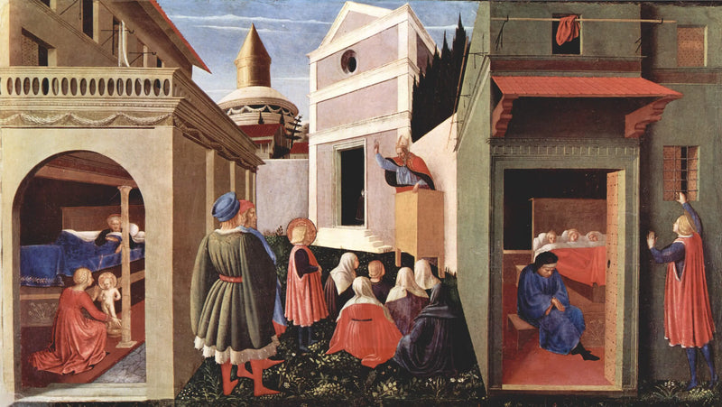 Helgonet Nikolaus historia - Fra Angelico