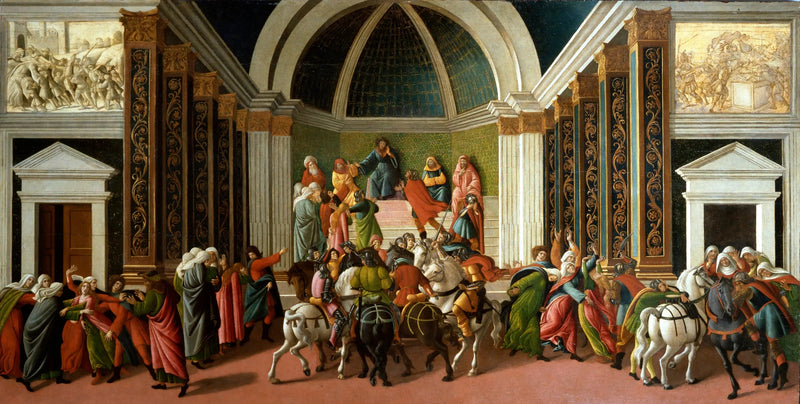 Historien om Virginia Romana - Sandro Botticelli