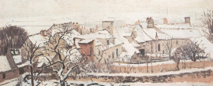 Vinter - Camille Pissarro