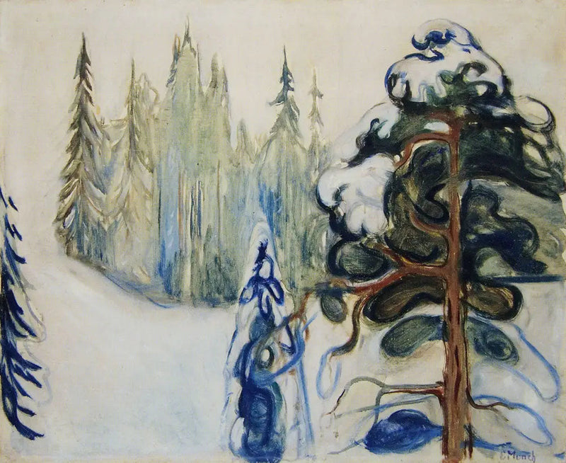 Vinter - Edvard Munch