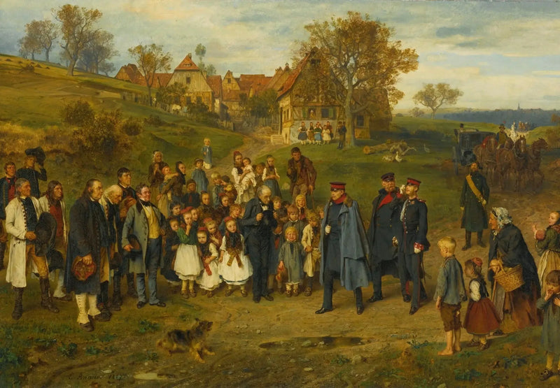 Höghet på resande fot (1867) - Ludwig Knaus