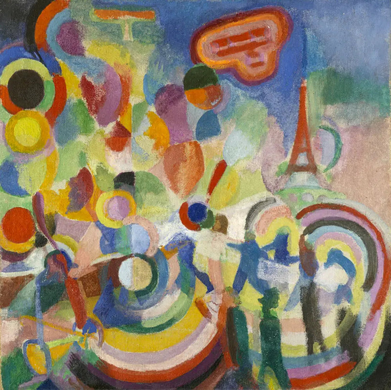 Hyllning till Blériot - Robert Delaunay