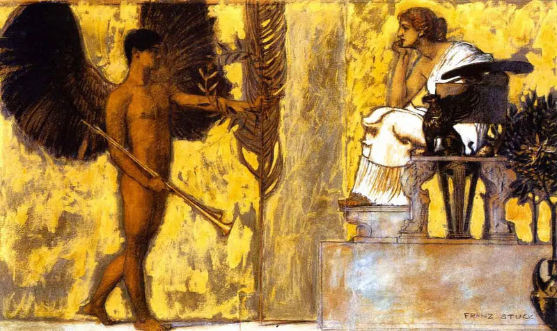Hyllning till Målningen - Franz Von Stuck
