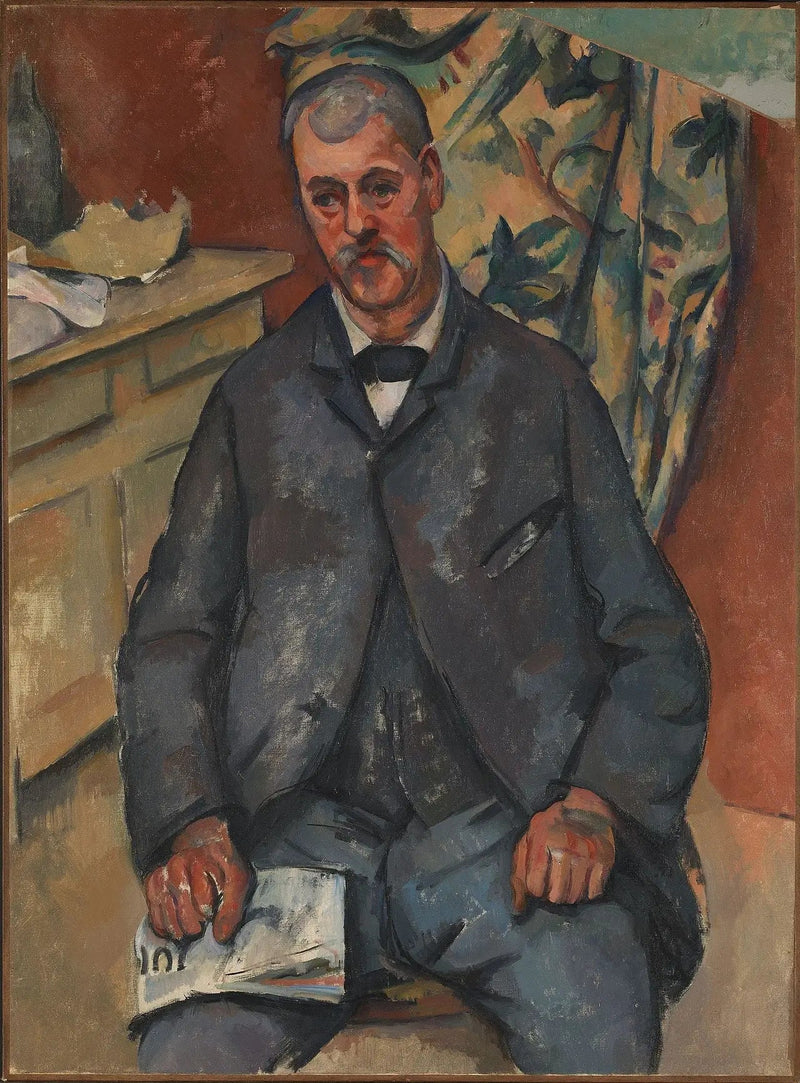 Sittande man - Paul Cézanne