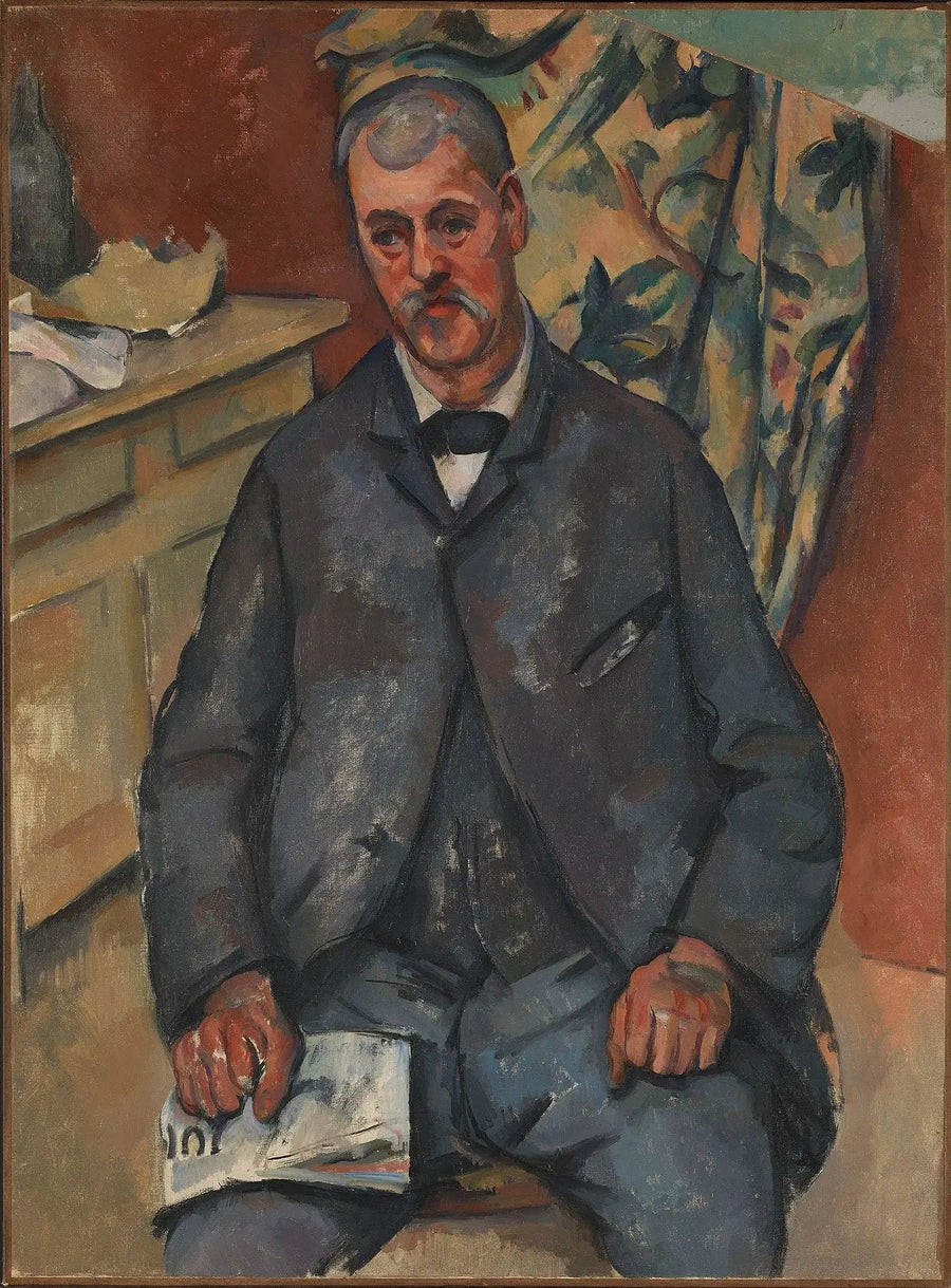 Sittande man - Paul Cézanne